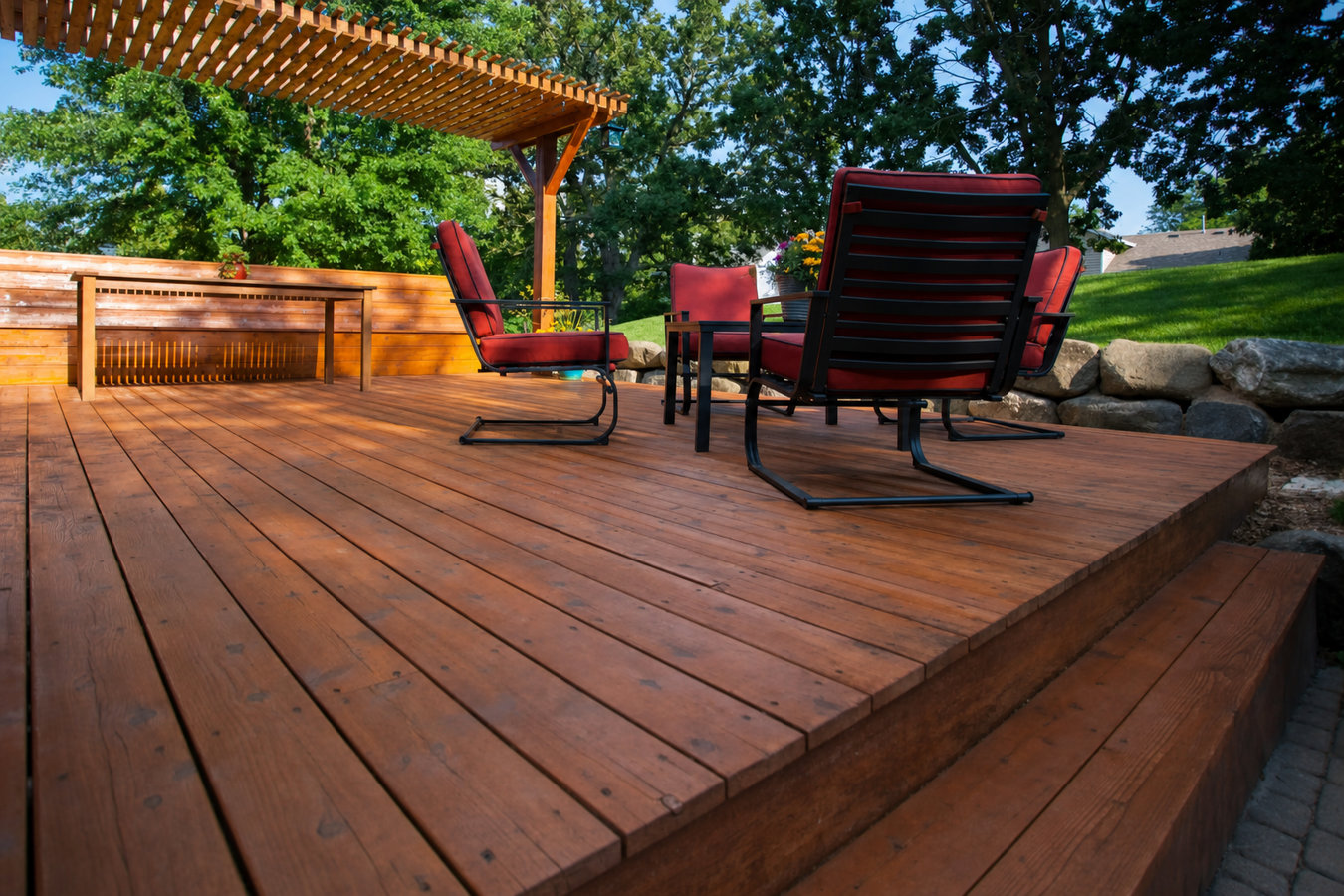 Custom deck design and build